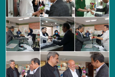بازدید معاون غذا و داروی دانشگاه علوم پزشکی اصفهان از بیمارستان امام حسین (ع) گلپایگان